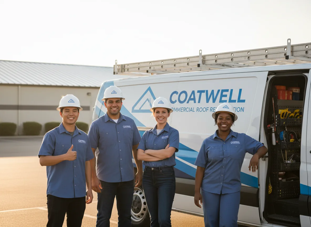Commercial roof coating company in Gentry, AR
